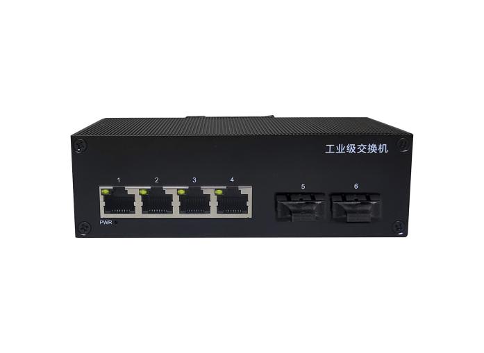 百兆2光4电工业级以太网交换机 FT-YAF24F | 北亿纤通 F-tone