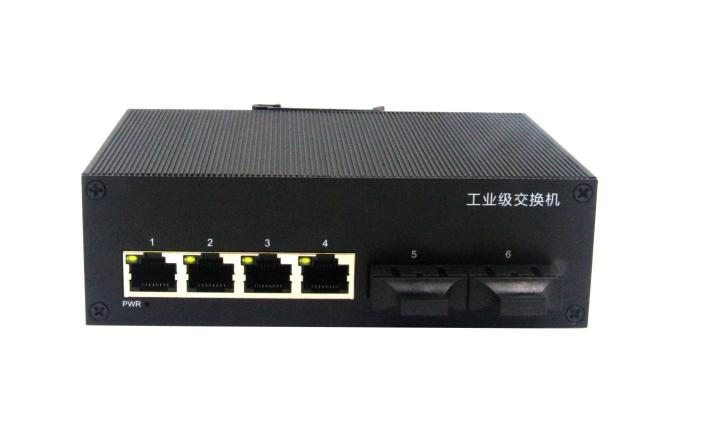 千兆2光4电工业级以太网交换机 FT-YAF24G | 北亿纤通 F-tone