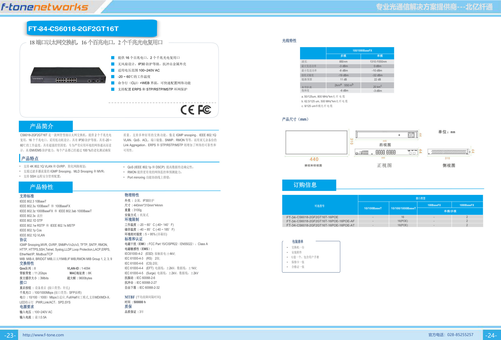 CS6018-2GF2GT16T 产品图