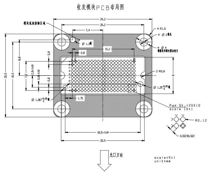 FTGA-12 PCB Layout