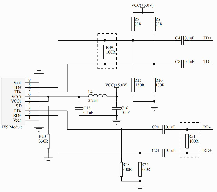 3.3V SD LVTTL 推荐电路