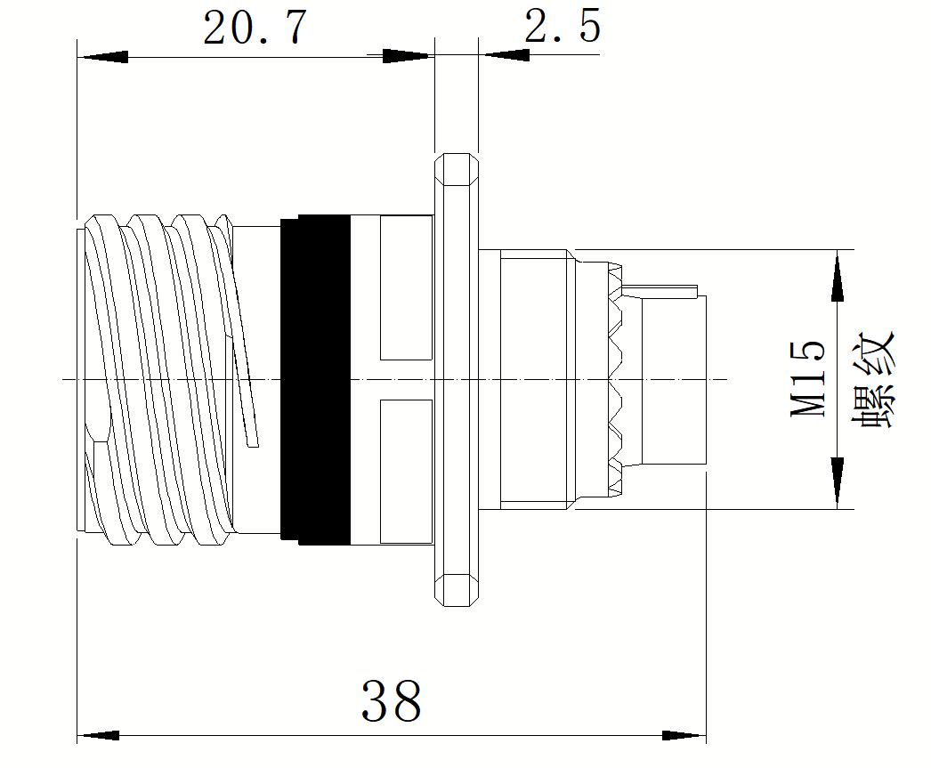 FS801-11R02ACN Installation Size