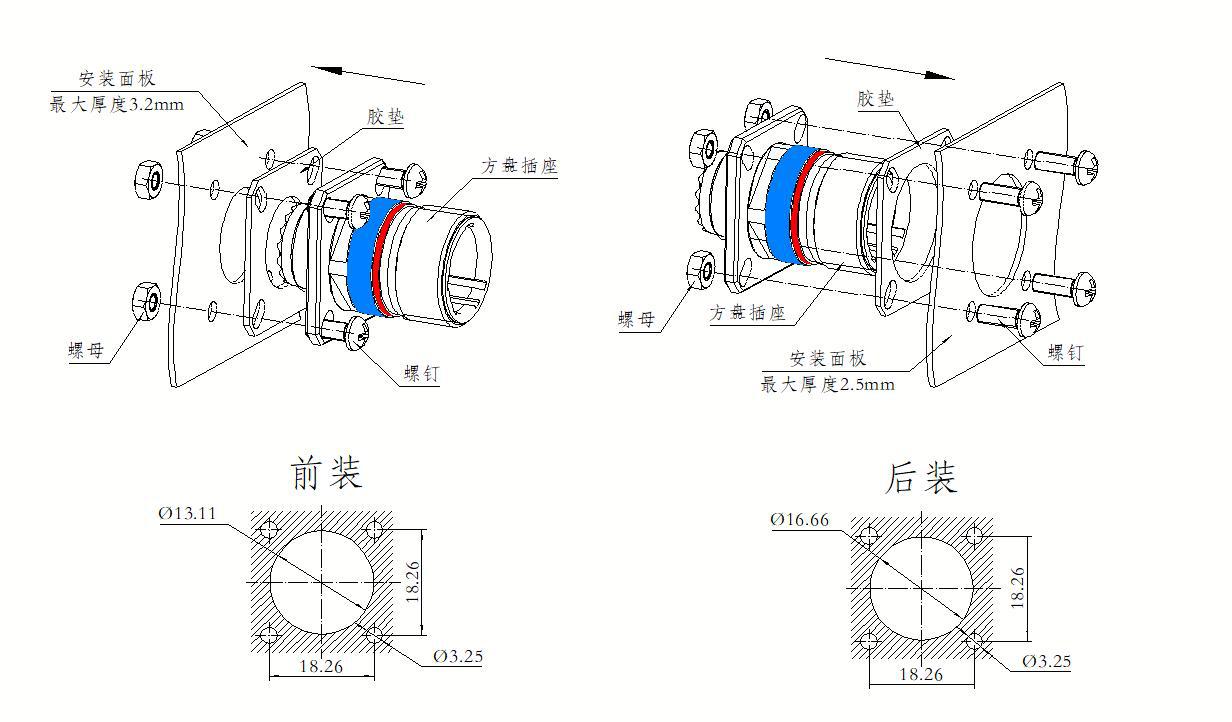 J599MT/20KA48A2N Installation Dimensions