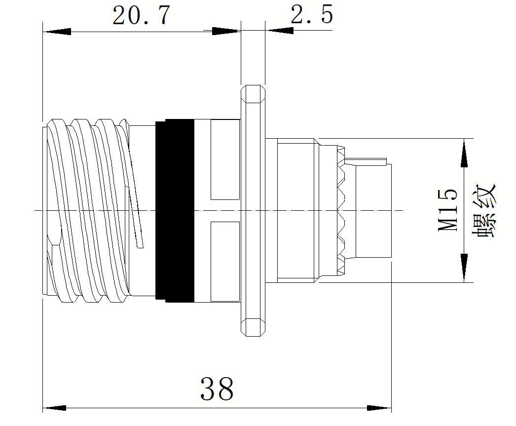 FS801-11R02ACN Socket - Outline 1