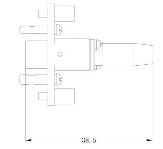 RP7F11T10 Plug Dimensions