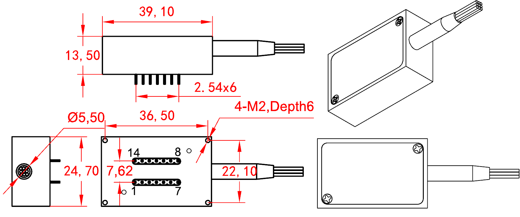 FT-Y4-MSW-1×N MEMS Optical Switch