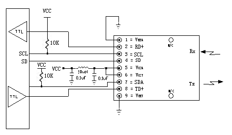 FTTR-T85L2-02DI-ST Typical Application Circuit FTTR-T85L2-02DI-ST 典型应用电路