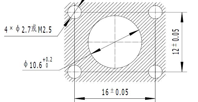 JYSK22N05Z 插座安装尺寸图