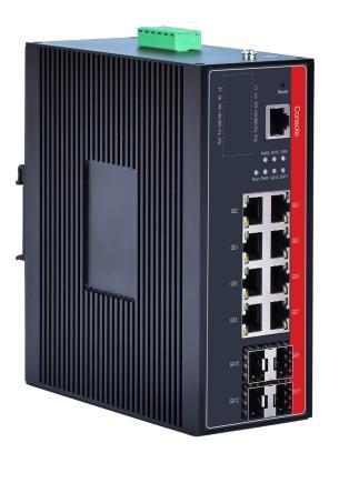 FT-SWG2-12084M-N-GC 全国产管理型工业以太网交换机外观图