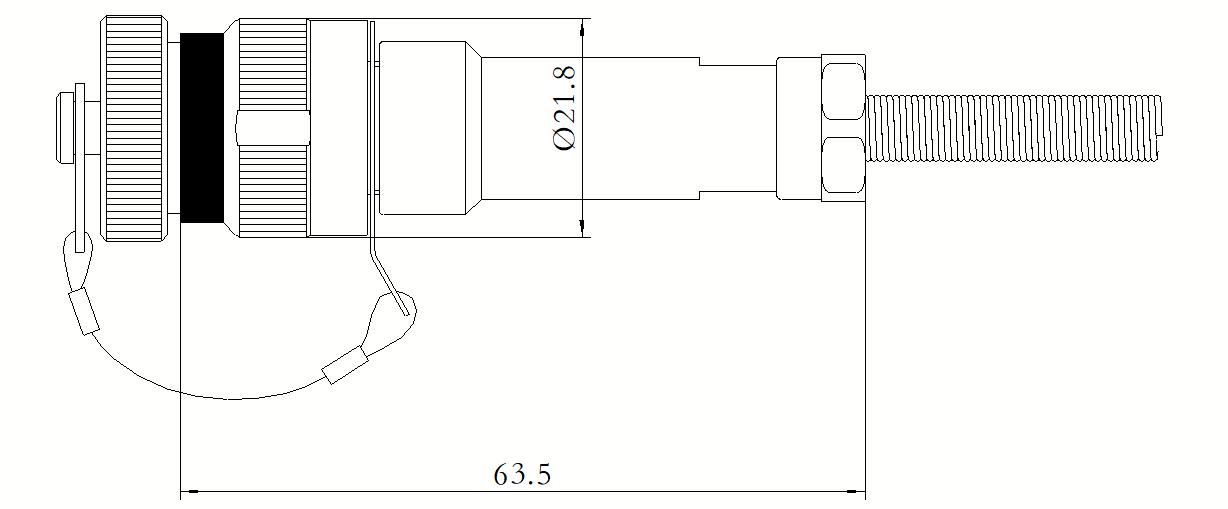 J599MT/26KA48B2N 光缆组件外形图