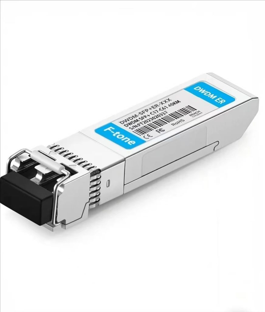 SFP-DW10G17-80C 10G DWDM SFP+ C17 100GHz 1563.86nm 80km LC SMF DDM Transceiver Module
