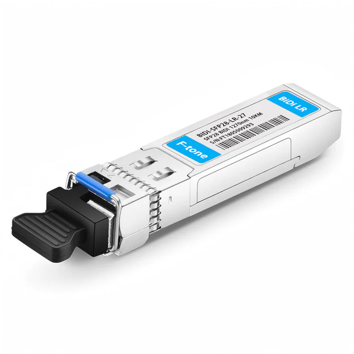 SFP28-25G23-BX10I 25G BX BIDI SFP28 TX1270nm/RX1330nm 10km LC SMF DDM Transceiver Module