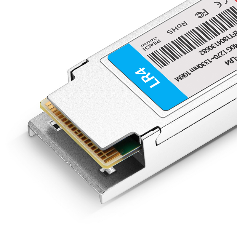 HPE BladeSystem 720190-B21 Compatible 40G QSFP+ LR4 1310nm 10km LC SMF DDM Transceiver Module