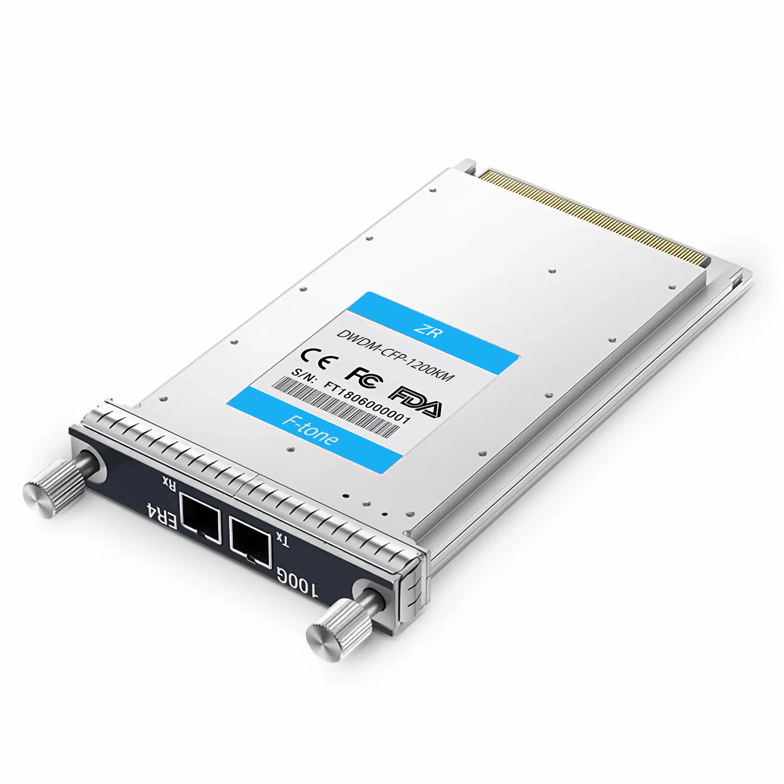 Cisco CFP-100G-SR10 Compatible 100G CFP SR10 850nm 150m MTP/MPO MMF DDM Transceiver Module