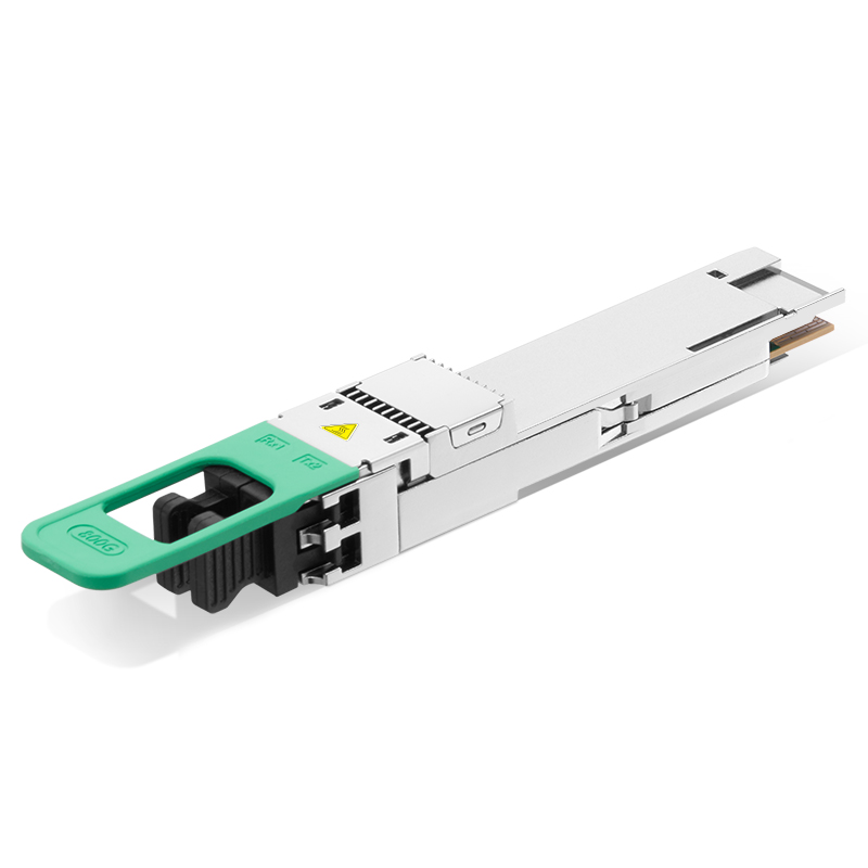QSFP-DD-800G-2FR4 800G QSFP-DD 2FR4 PAM4 1310nm 2km DOM Dual CS SMF Optical Transceiver Module