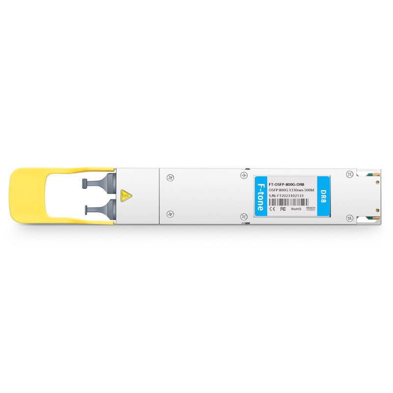 OSFP-800G-DR8 OSFP 8x100G DR PAM4 1310nm MPO-16 500m SMF DDM Optical Transceiver Module
