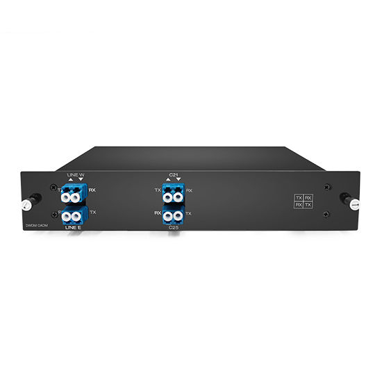 Passive DWDM Double Fiber OADM Module 2 DWDM Wavelengths (100GHz Spacing) LGX BOX