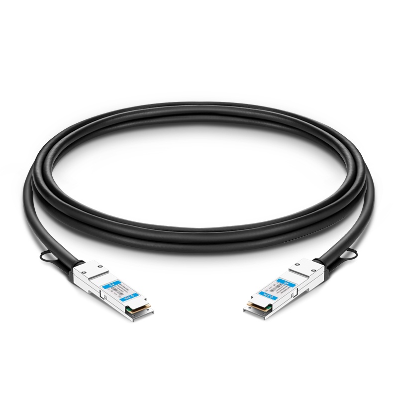 100G QSFP28 4x25G NRZ无源DAC, 0.5m (2ft)