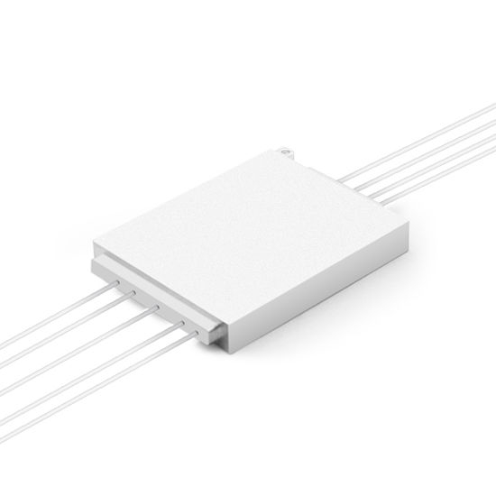 Passive CCWDM Single Fiber Wavelengths Mux Aluminum Box Module 4CH 8 Wavelengths (TX: 1470/1510/1550/1590nm RX: 1490/1530/1570/1610nm)