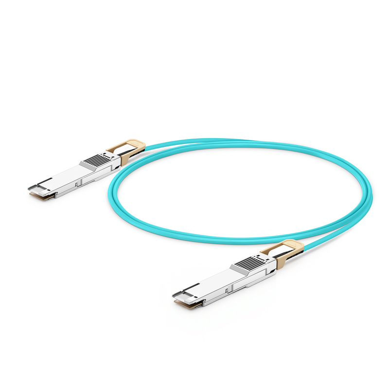 Juniper Networks QDD-400G-AOC-10M Compatible 10m (33ft) 400G QSFP-DD to QSFP-DD Active Optical Cable