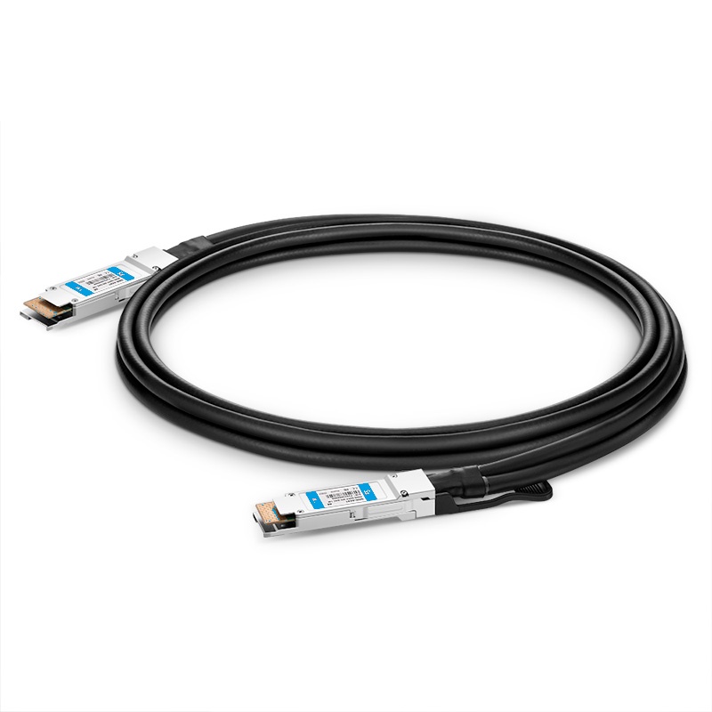 QSFP-DD-400G-AC3M 3m (10ft) 400G QSFP-DD to QSFP-DD PAM4 Active Direct Attach Copper Twinax Cable
