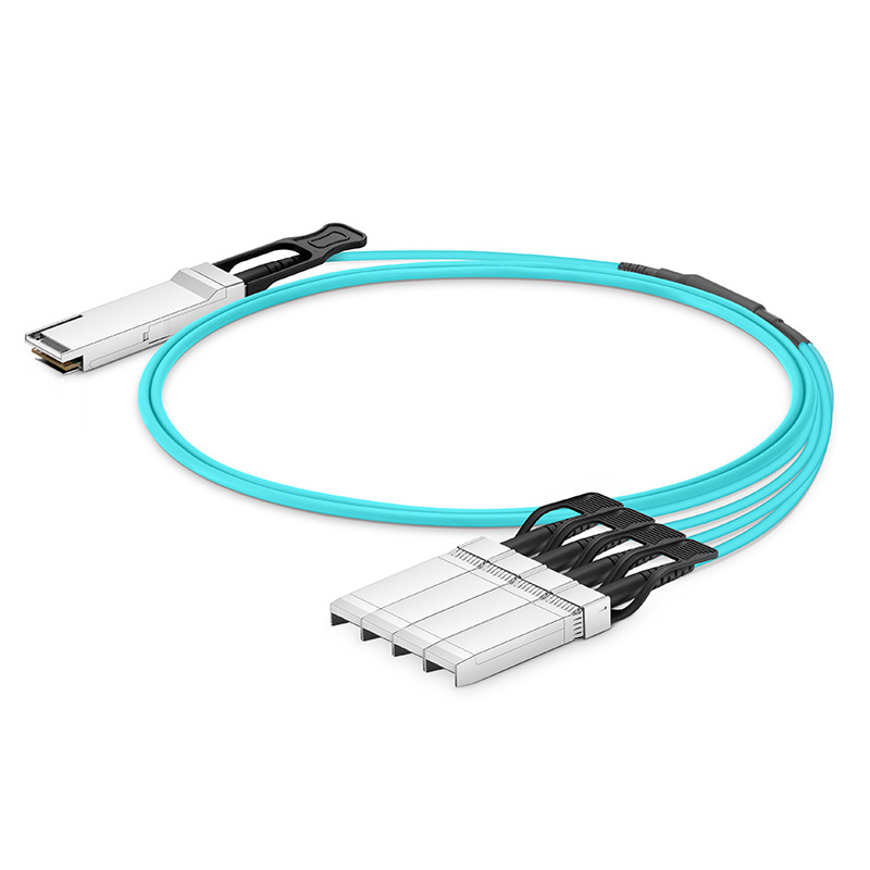 40G QSFP+转4x10G SFP+有源分支光缆, 1m (3ft)