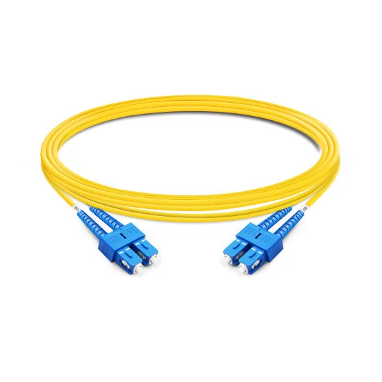 3m (10ft) Duplex OS2 Single Mode SC UPC to SC UPC LSZH Fiber Optic Cable
