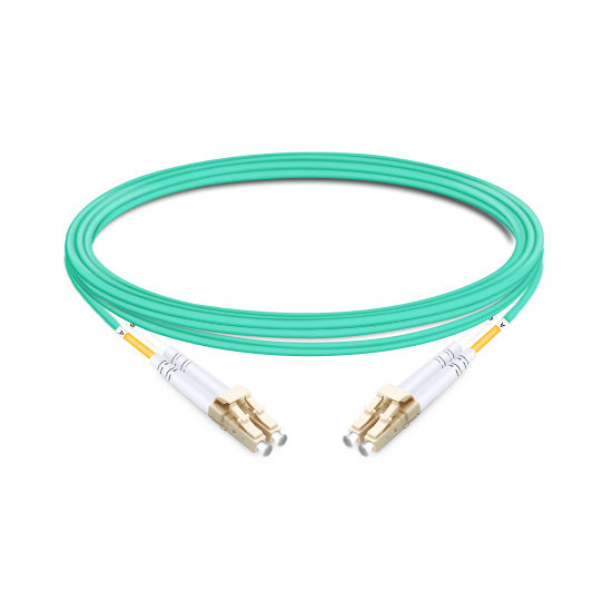 10m (33ft) Duplex OM3 Multimode SC UPC to SC UPC LSZH Fiber Optic Cable