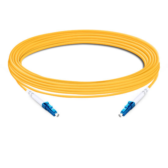7m (23ft) Simplex OS2 Single Mode LC UPC to LC UPC LSZH Fiber Optic Cable