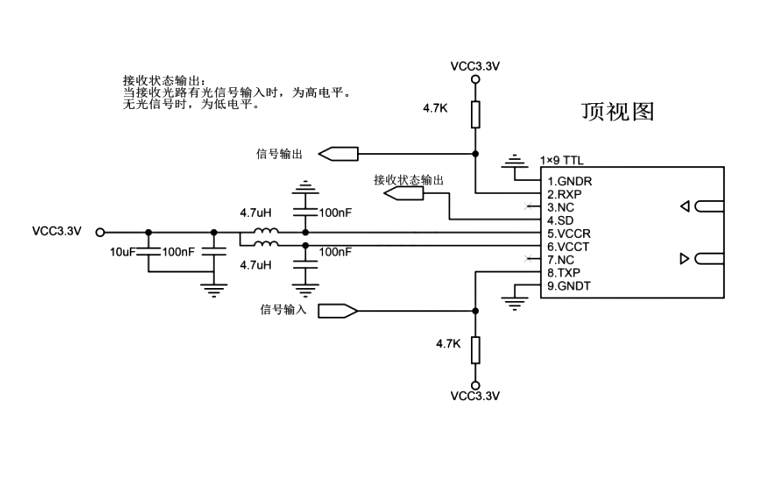 FTTR-BxxL1-20I-FC Pin Diagram