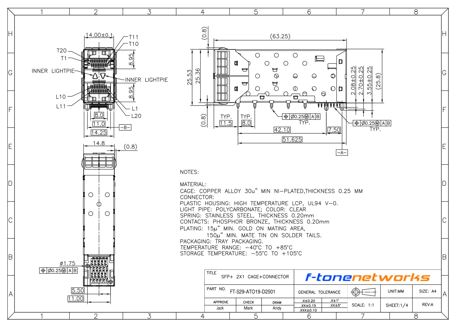 FT-S29-ATO19-D2S01 Drawing Page 1