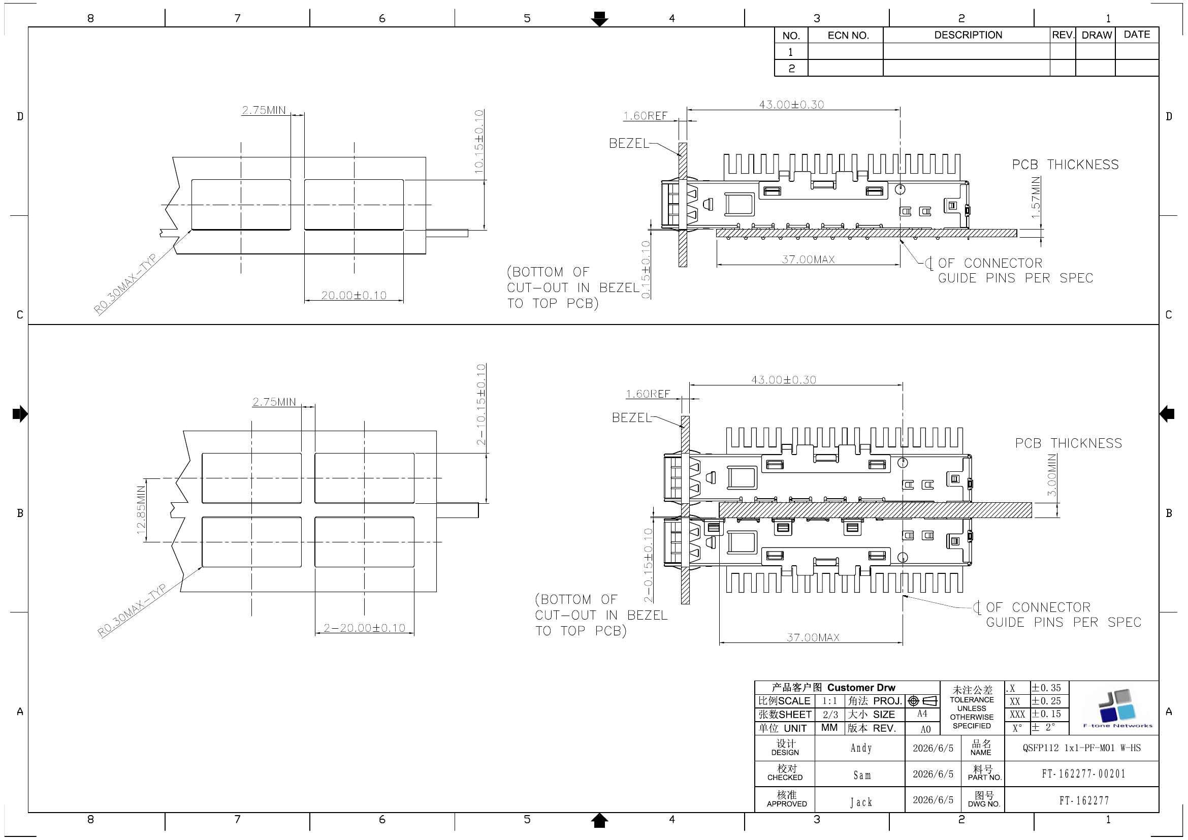 FT-162277-00201 technical drawing page 2