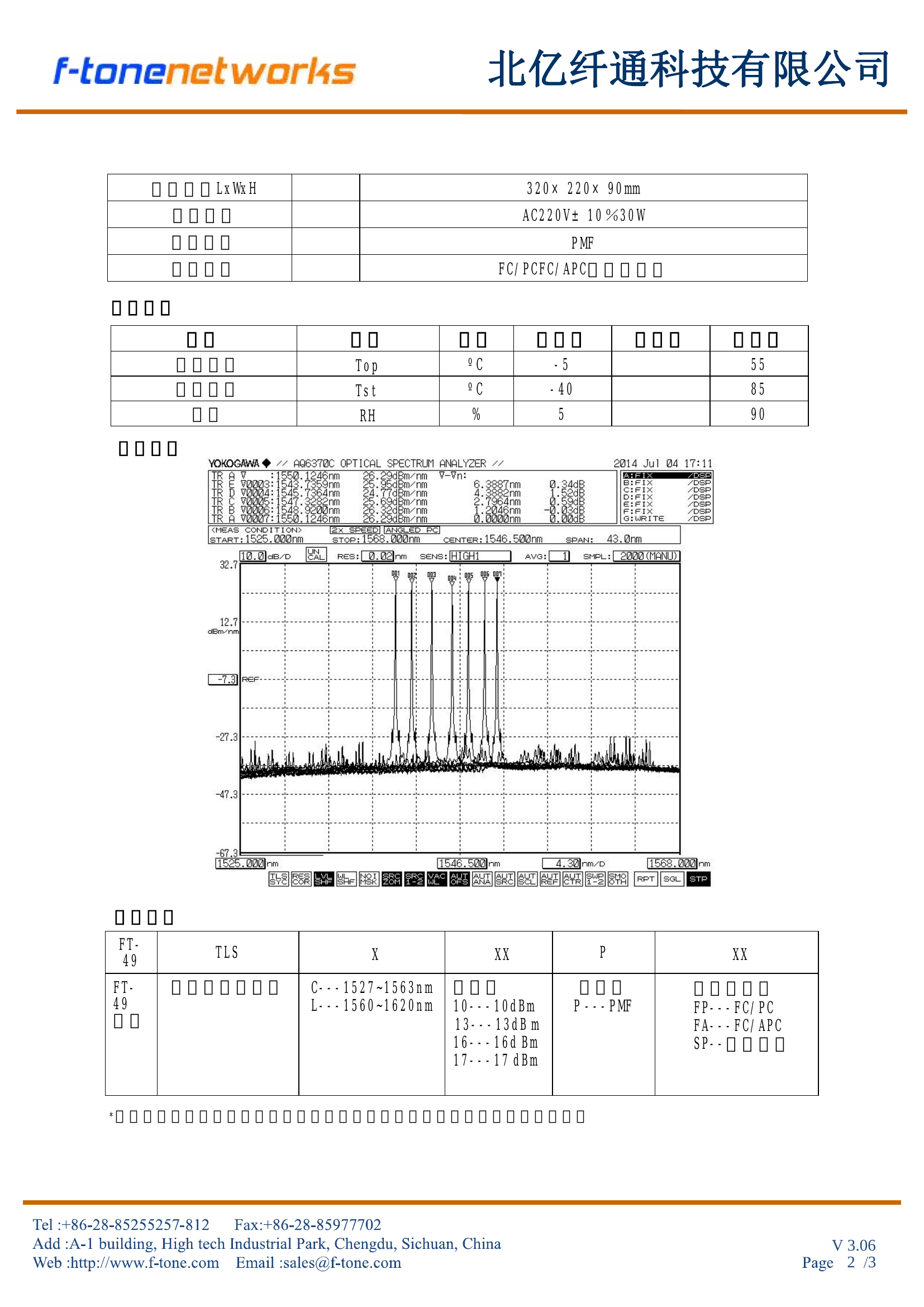 FT-94-TLS 外形尺寸图
